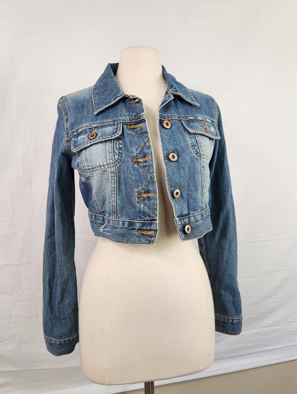 Old Navy Vintage Cropped Jean Jacket